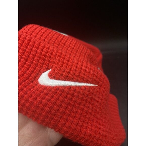 Nike University of New Mexico Lobos Beanie Adult NCAA Red White - Picture 3 of 11